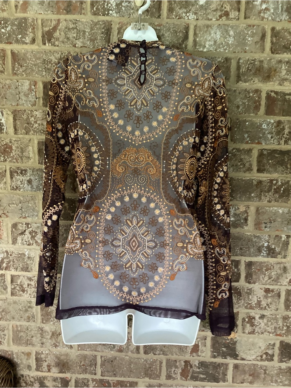 Johnny Was Jade Loving is easy mesh top size Small - Picture 5 of 10